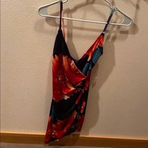 Floral pattern dress from Fashion Nova